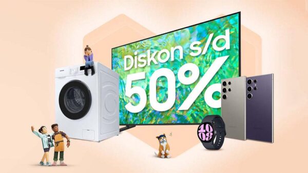 Samsung dan Lazada Tawarkan Smartphone dan Produk Elektronik Rumah Tangga dengan Diskon Super Besar