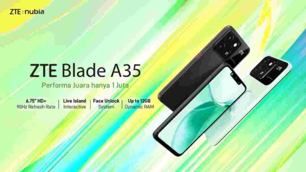 ZTE Blade A35 Punya Penyimpanan Besar Untuk Berbagai Aplikasi dan File Penting