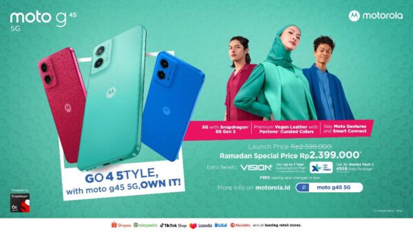 Pembaruan Android 15 di moto g45 5G Berikan Fitur Privasi Untuk Keselamatan dan Keamanan Data